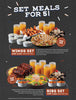 Ribs Set Meal for 5