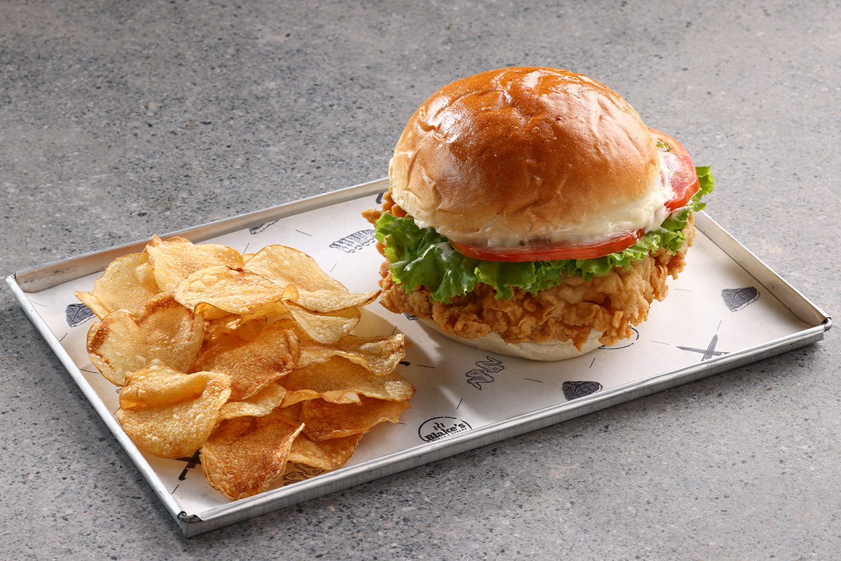Classic Chicken Fillet Burger Blake's Wings & Steaks