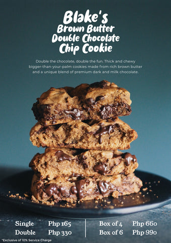 Blake's Brown Butter Double Chocolate Chip Cookies